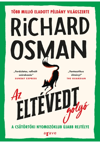 Az eltévedt golyó Richard Osman, topbook, konyvaruhaz.eu,