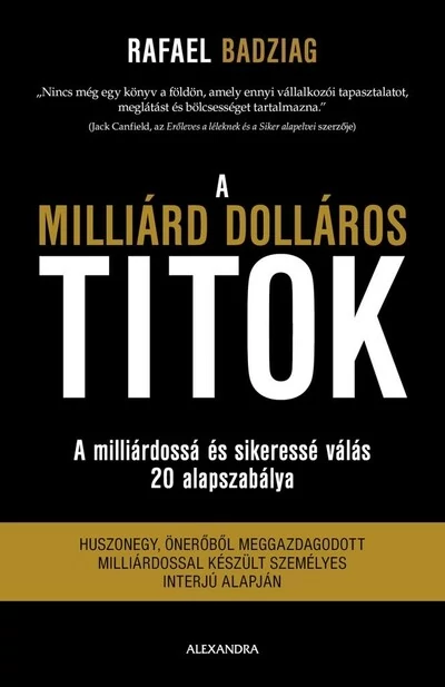 A milliárd dolláros titok Rafael Badziag