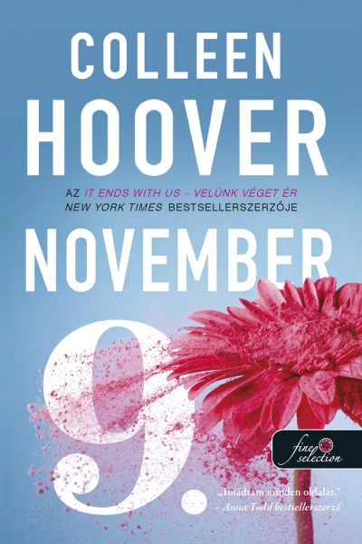 November 9. Colleen Hoover