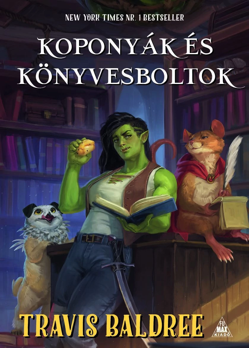 Koponyák és könyvesboltok - Travis Baldree