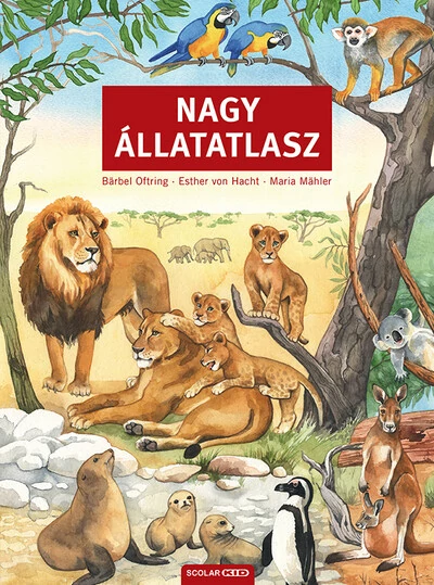 Nagy állatatlasz Barbel Oftring