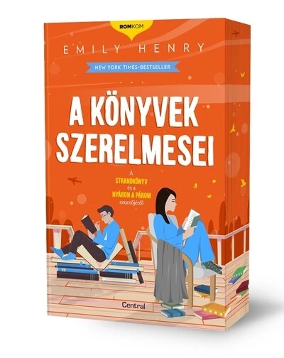 A könyvek szerelmesei - Romkom-sorozat (éldekorált) Emily Henry