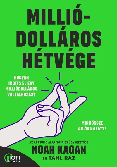 Milliódolláros hétvége - Hogyan indíts el egy milliódolláros vállalkozást mindössze 48 óra alatt? Noah Kagan