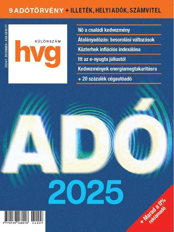 HVG Különszám - Adó 2025