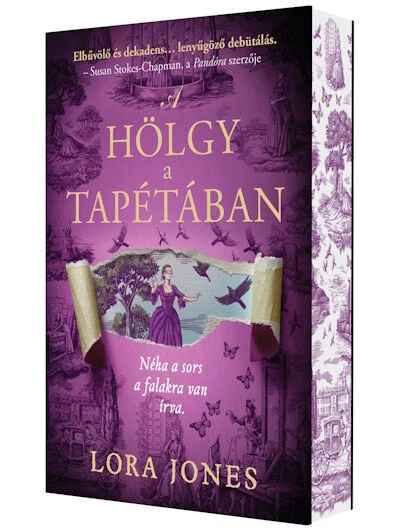 A hölgy a tapétában (éldekorált) Lora Jones