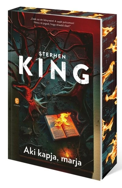 Aki kapja, marja (éldekorált) Stephen King