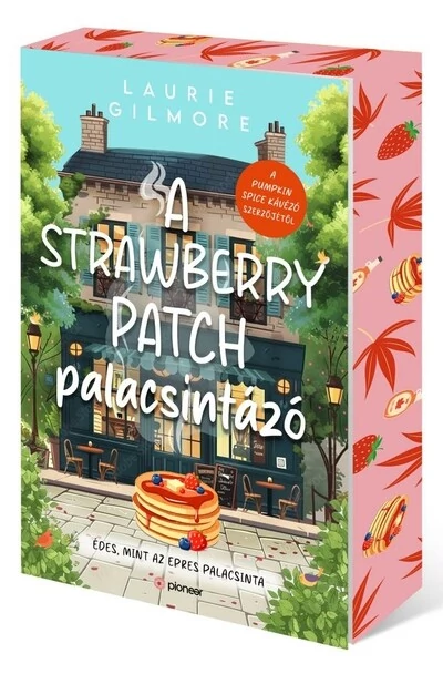 A Strawberry Patch palacsintázó (éldekorált) Laurie Gilmore
