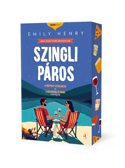  Szingli páros - Romkom-sorozat (éldekorált) Emily Henry