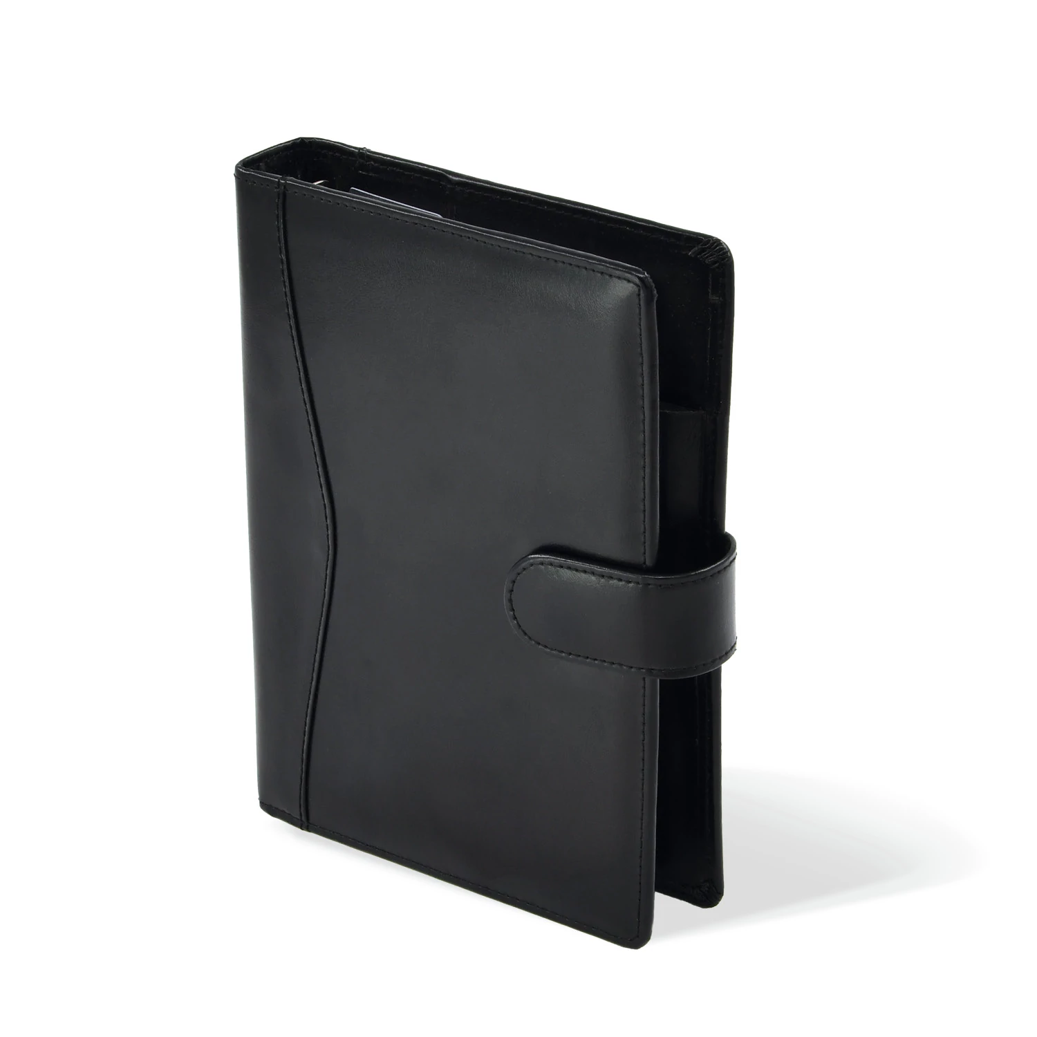 L418 újrahasznosított bőrből készült gyűrűs kalendárium, filofax