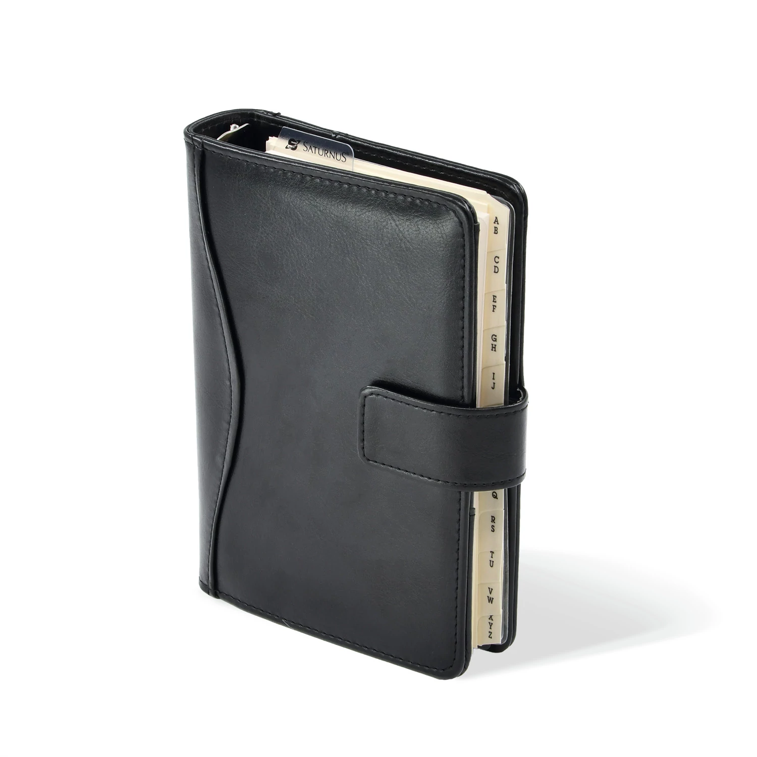 M231 fekete gyűrűs kalendárium, filofax