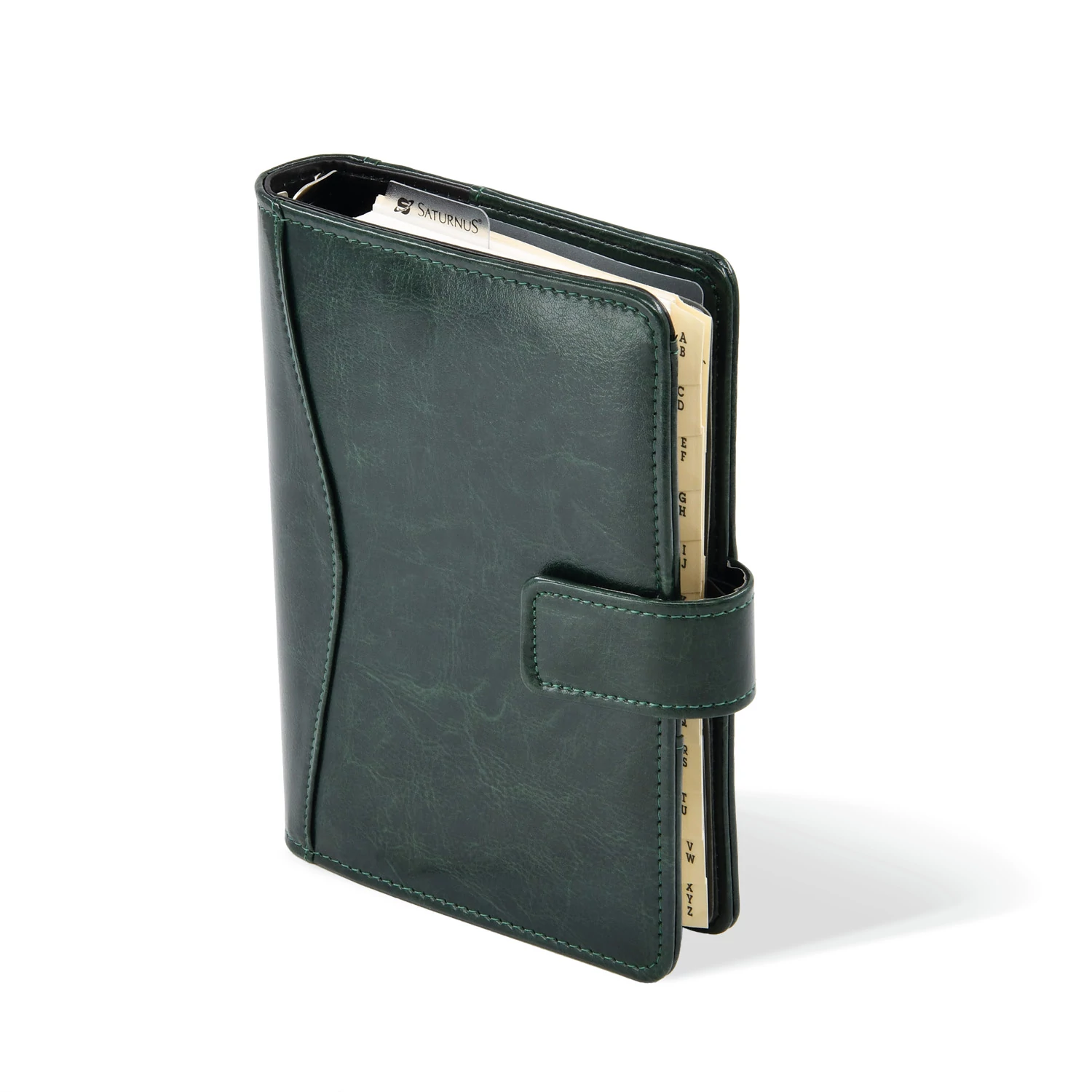 M231 zöld gyűrűs kalendárium, filofax