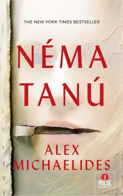 Néma tanú – Filmes borítóval Alex Michaelides